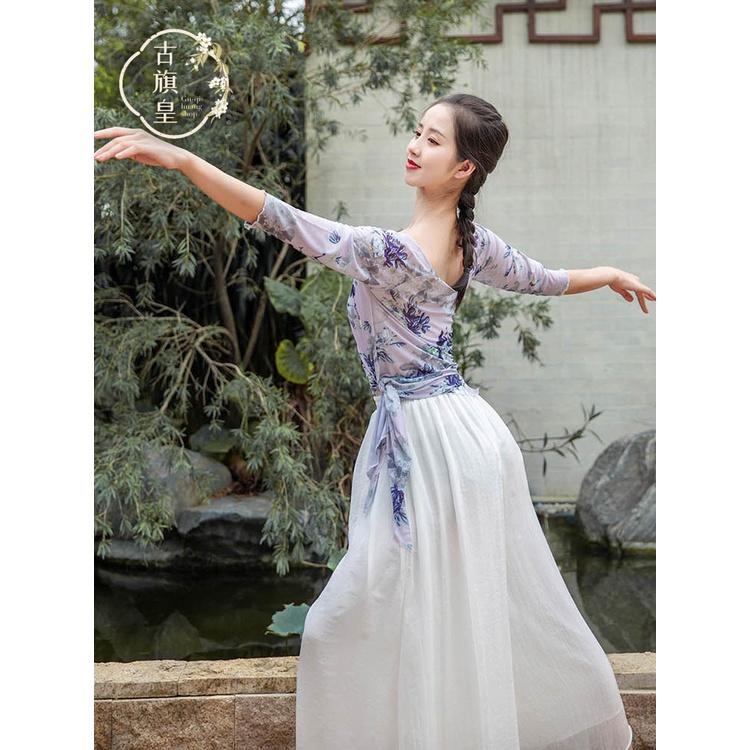 ((M &amp; E) Bộ Đồ Hóa Trang Múa Ba Lê / Yoga / Nhảy Múa Dân Tộc Cổ Điển Thời Trang