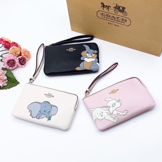 huongvnxk•  [Da thật] Ví COACH Disney 1 ngăn
