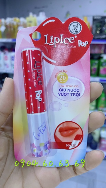 Son Dưỡng Môi LIPICE SHEER COLOR POP