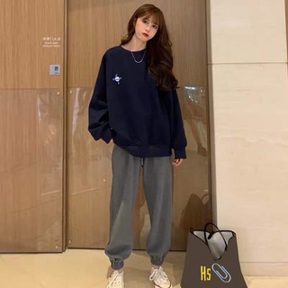 [Sói Xám] [Free ship 50k] ❤️❤️❤️- Bộ nỉ trái đất HSU1 -Vải xịn