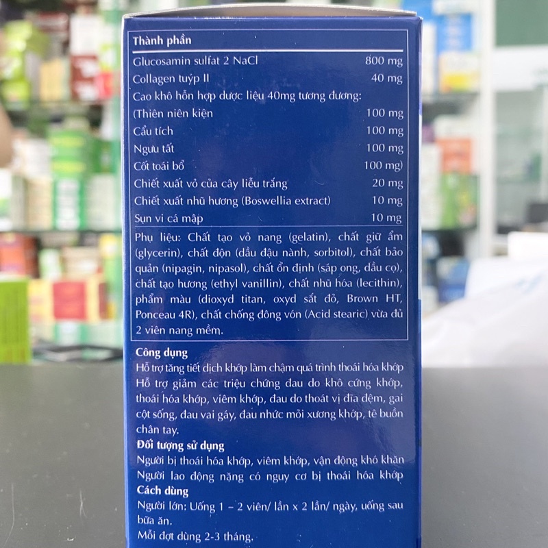 Maxbone Gold Isopharco - Hỗ trợ giảm đau xương khớp, thoái hóa khớp