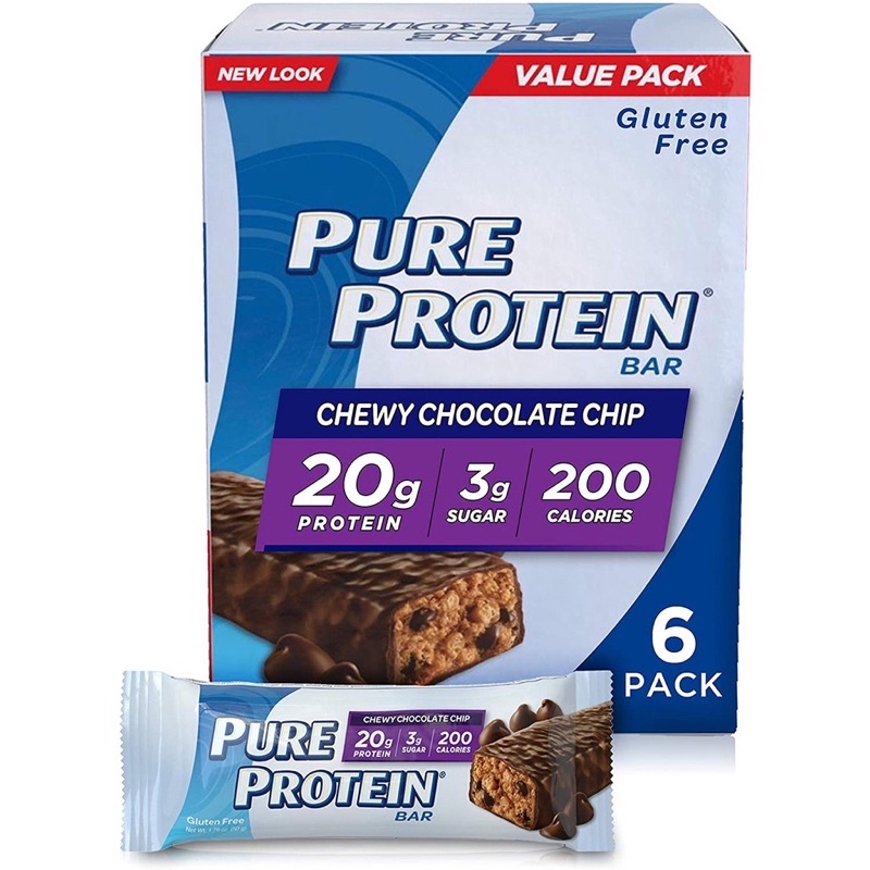 Thanh Protein Bar Cung Cấp Lượng protein Cao - Pure Protein -Thay Thế Bữa Ăn 50g USA