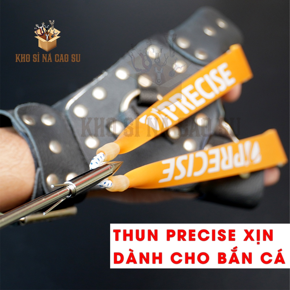 5 Dây Ná cao su bắn cá mũi tên - Thun 0.75-1mm với độ dày siêu bền V3, cho lực đi cực mạnh,  thun chuẩn cho ná thủ