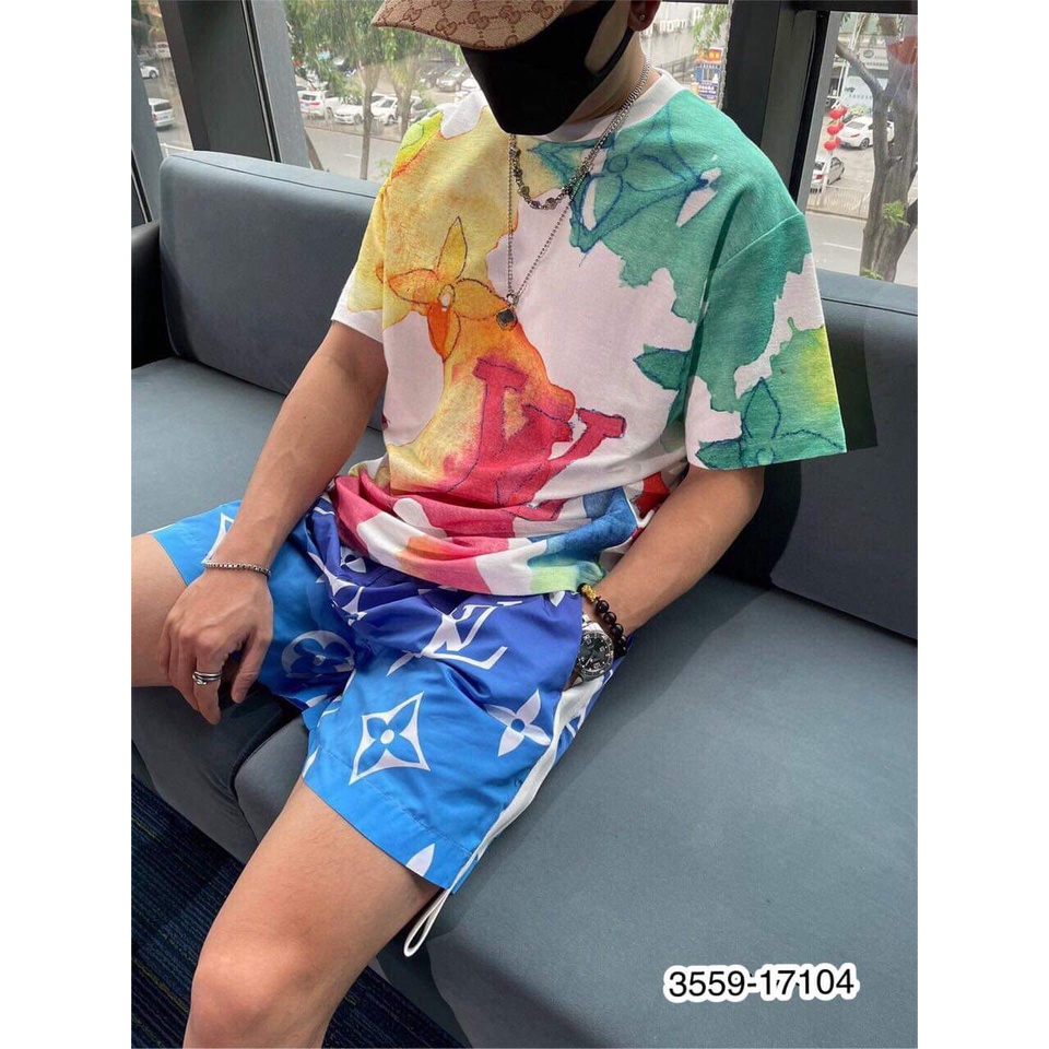 Áo phông LV, áo thun tay lỡ LV