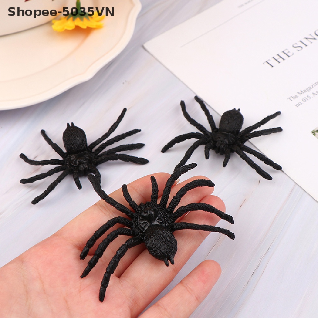 Bộ 5 Nhện Giả Dùng Trang Trí Halloween