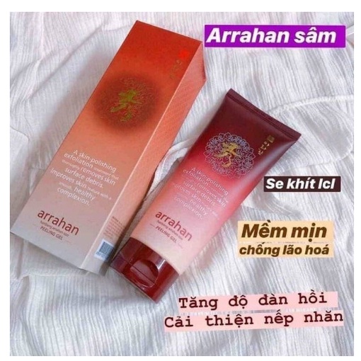 Tẩy Da Chết Làm Trắng Da Hoa Quả Arrahan