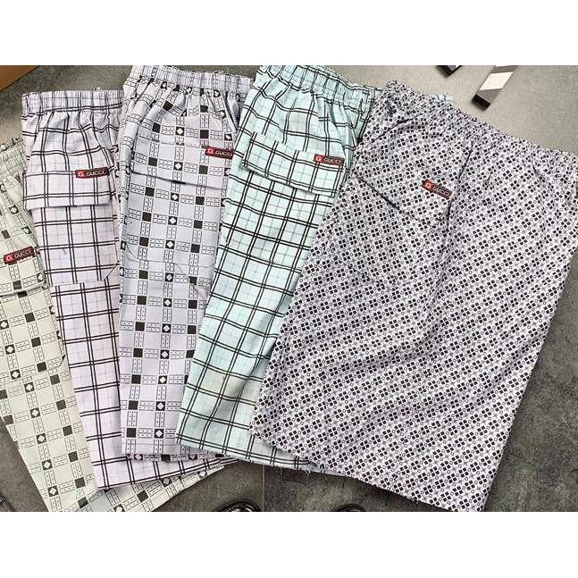 Quần short nam cao cấp chất cotton, quần thô kẻ sọc, đa dạng hoa văn, thoáng mát, lựa chọn tốt nhất.