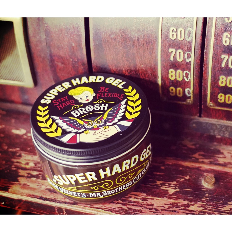 Gel vuốt tóc giữ nếp BROSH SUPER HARD
