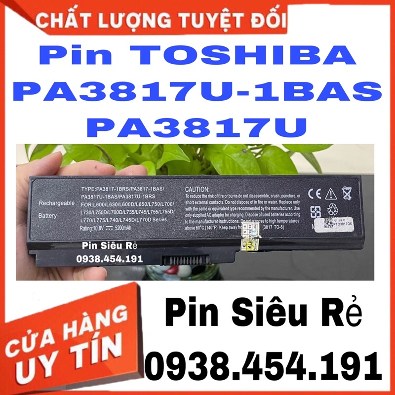 Pin TOSHIBA PA3817U-1BAS PA3817U
