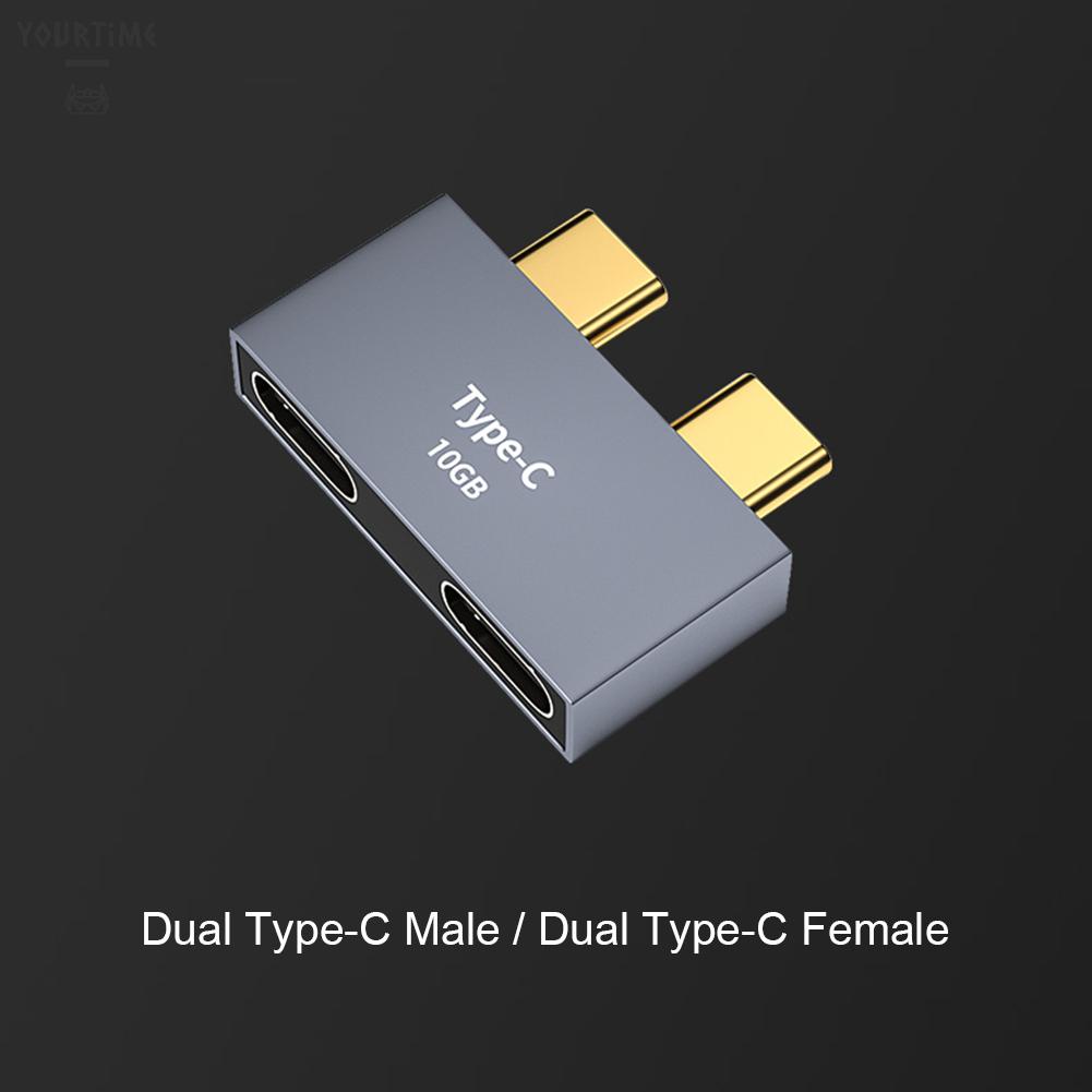 Đế sạc USB C HUB cho laptop táo Thunderbolt 3 Dual Type-C