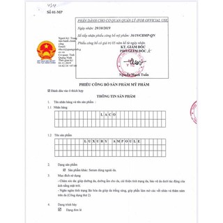 Ampoule DNA cá hồi
