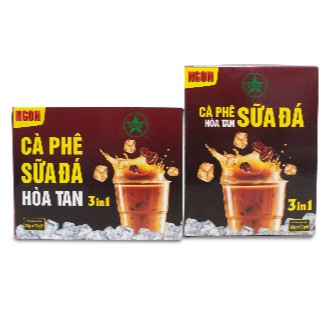 Cà phê sữa đá hòa tan VIVA STAR 3 in 1⭐𝑭𝑹𝑬𝑬𝑺𝑯𝑰𝑷⭐thơm ngon, bổ dưỡng (01 hộp 10 gói)