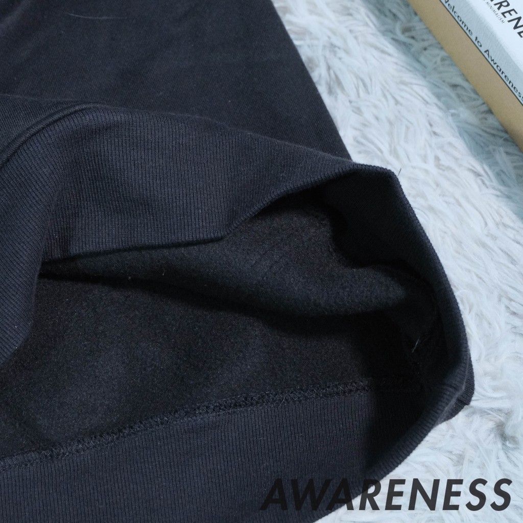 Áo Hoodie Essentials Logo Phản Quang - Áo Hoodie Unisex vải nỉ có nút cài - awareness