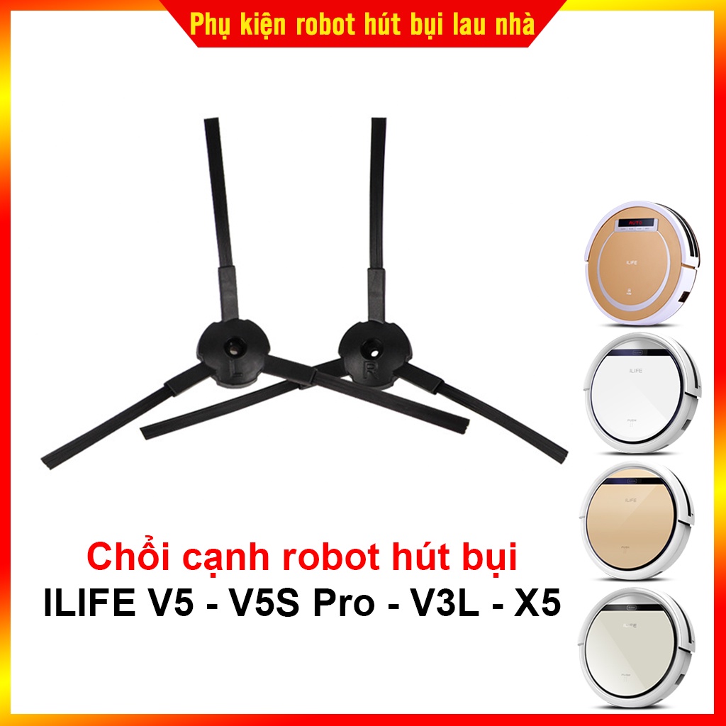 Chổi cạnh, chổi quét robot hút bụi ILIFE V5, V5S Pro, V3L, X5