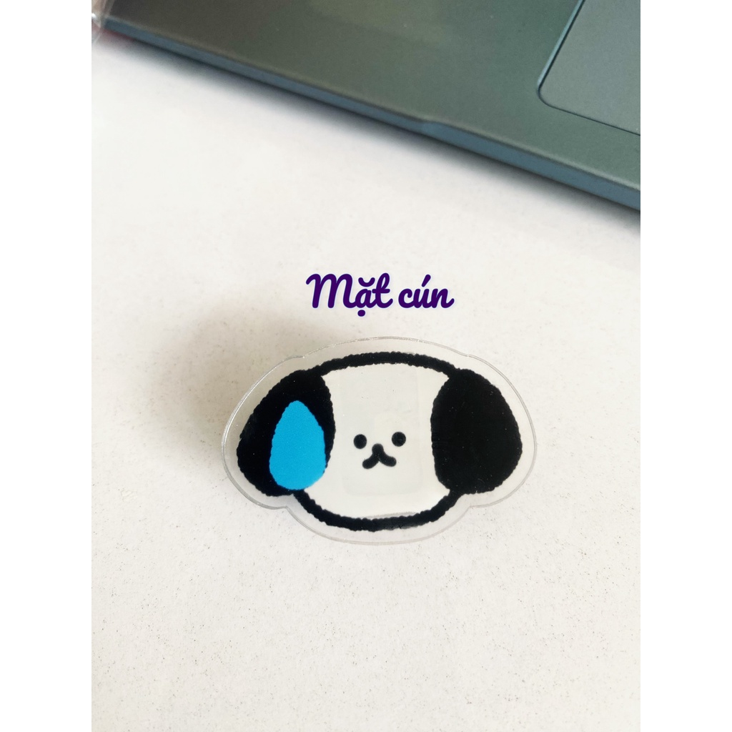 Kẹp Giấy Nhựa Paper Clip Đổ Mồ Hôi Confused Animal