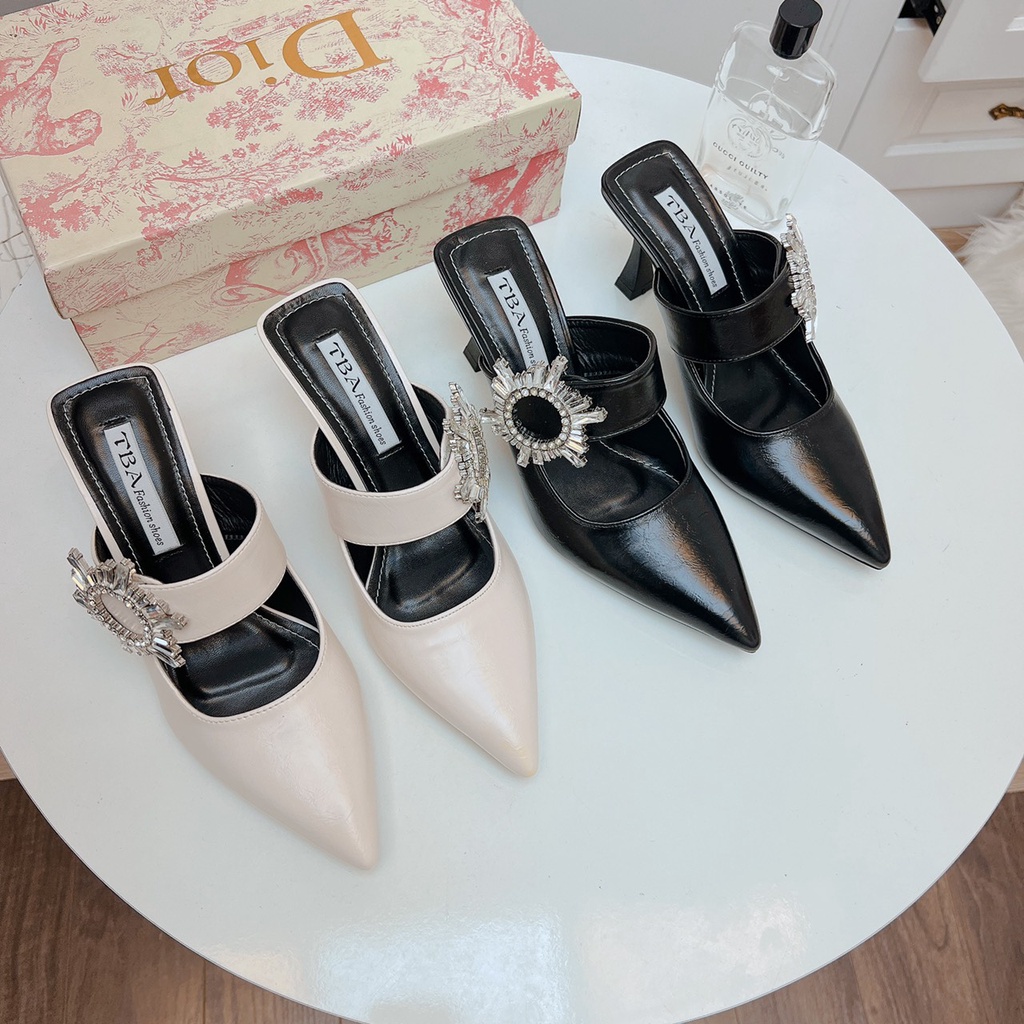 Sục Nữ Mũi Nhọn Đính Đá Hình Mặt Trời 7cm - SU002