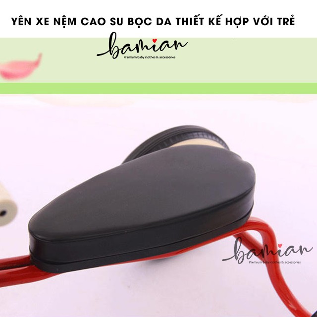 Xe đạp 3 bánh có cần đẩy xuất nhật cho bé bền đẹp