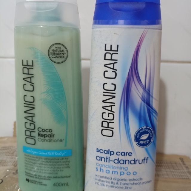 Dầu xã phục hồi và gội ngăn ngừa gàu ORGANIC CARE