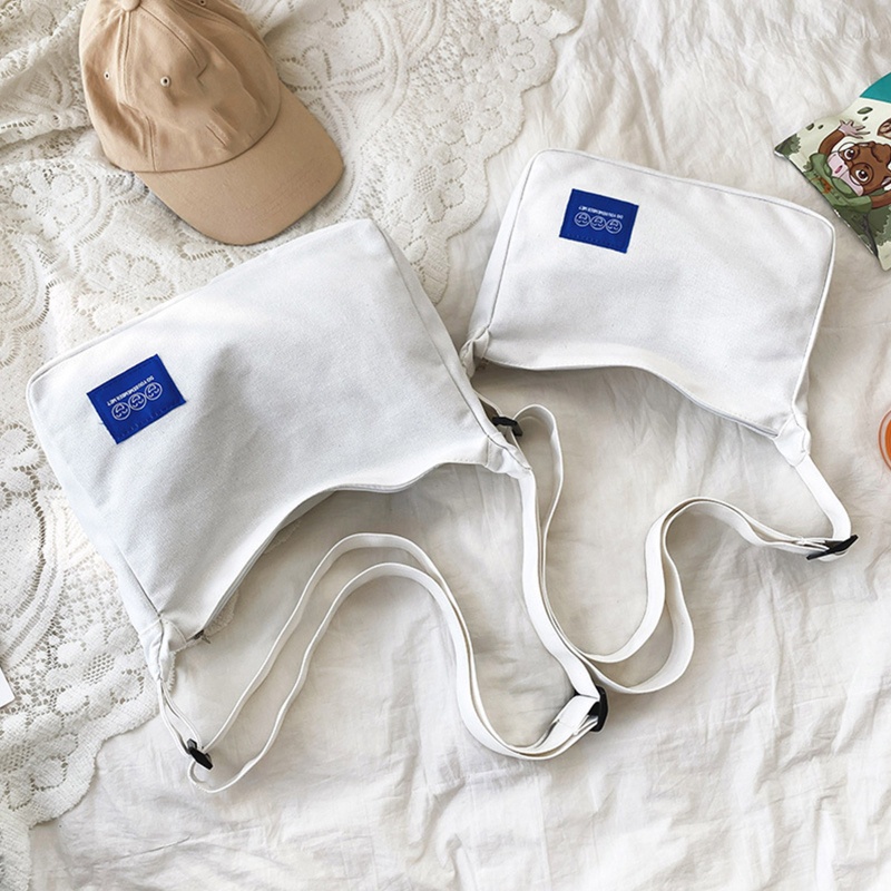 Túi Đeo Chéo Vai Bằng Vải Chống Trộm Thời Trang Sành Điệu Cho Nữ