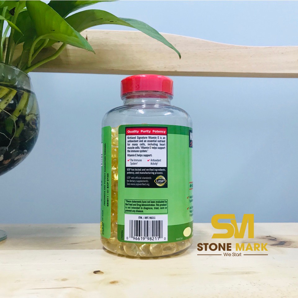 [DATE 12/2024] Vitamin E Thiên Nhiên 400 I.U Kirkland Signature 500 Viên Của Mỹ | BigBuy360 - bigbuy360.vn