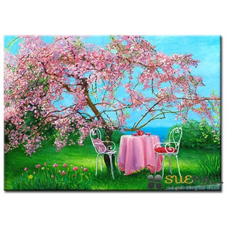 TRANH TREO TƯỜNG HOA ĐÀO CV140841