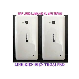 NẮP LƯNG LUMIA 640 XL MÀU TRẮNG