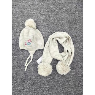 Set khăn mũ len zara