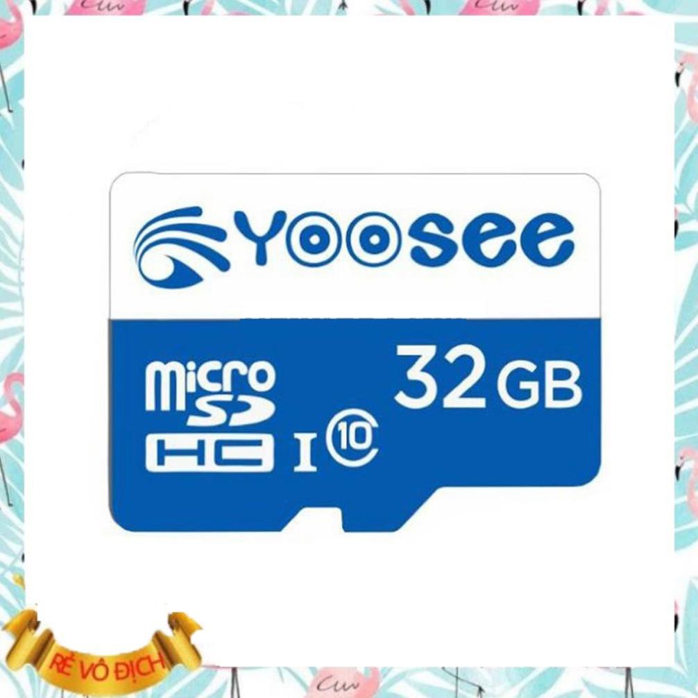 Thẻ nhớ Yoosee 32GB tốc độ cao up to 100MB/s hỗ trợ quay video full HD, video 2K, video 4K | BH 12 Tháng | BigBuy360 - bigbuy360.vn
