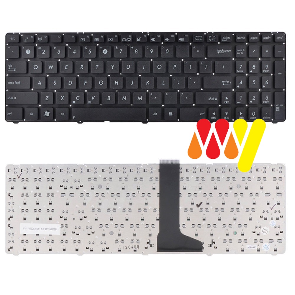 Bàn phím laptop Asus U56 U56E U52 U52F U53 U53F - ASU56K NEW 100%