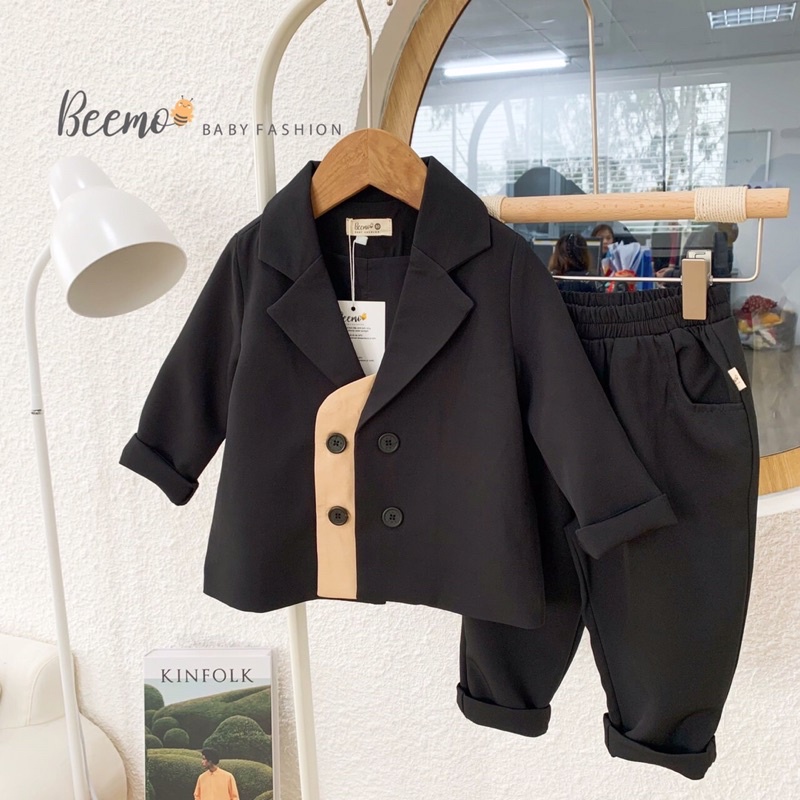 Bộ Vest bé trai phong cách hàn quốc