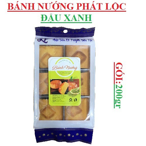 Bánh dẻo, bánh nướng truyền thống Lộc Phát gói 6 miếng gói (180-250)gr