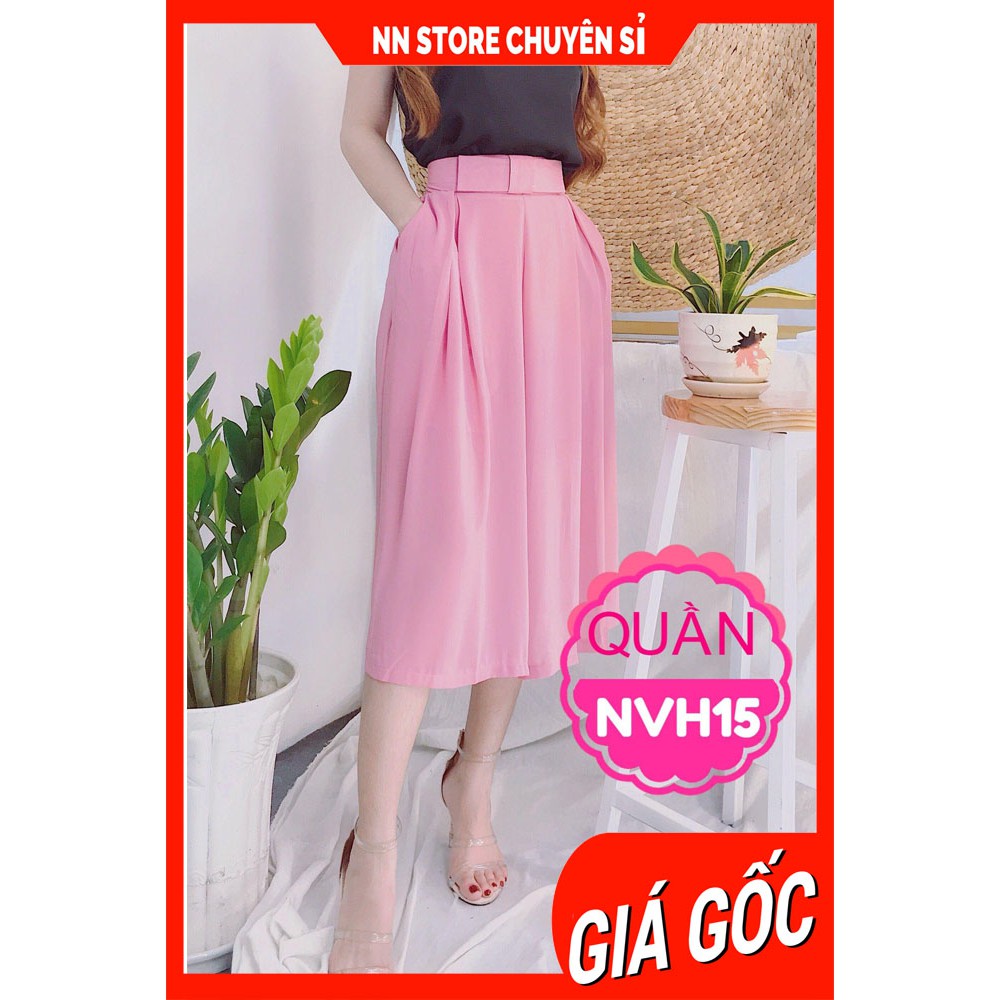 QUẦN VOAN ỐNG RỘNG NVH15 ⚡ẢNH THẬT⚡HÀNG ĐẸP⚡ QUẦN ỐNG RỘNG NỮ