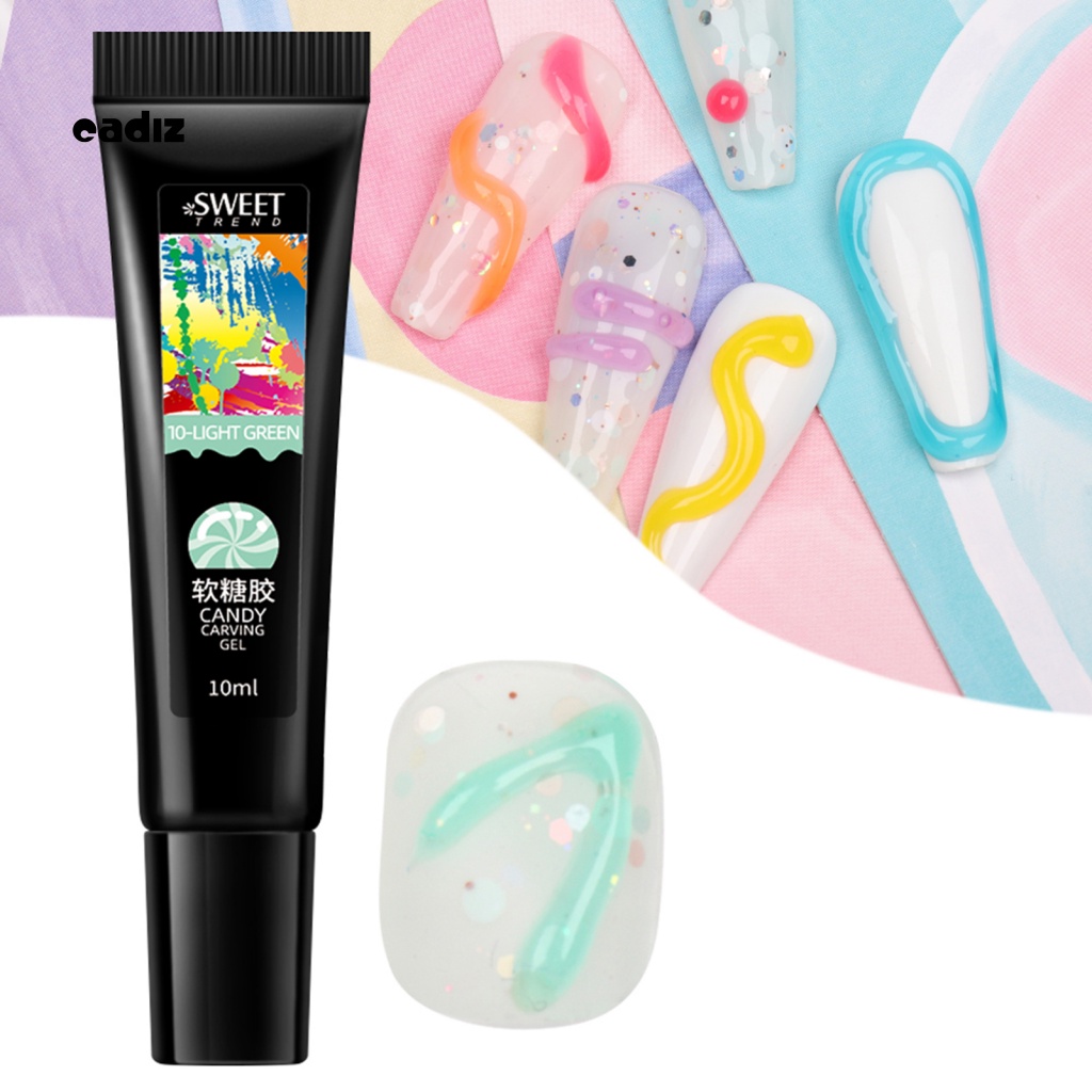 Gel Sơn Móng Tay 10ml Tạo Hiệu Ứng Đường Viền Nghệ Thuật