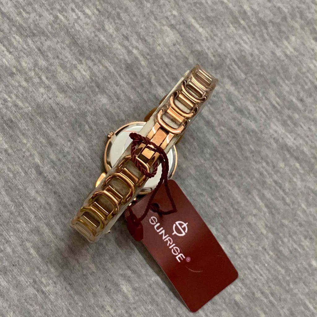 Đồng hồ Sunrise nữ chính hãng Nhật Bản L9997SA.RG.T - kính saphire chống trầy - bảo