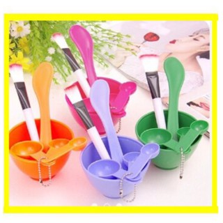 Bộ bát trộn mặt nạ 6 chi tiết