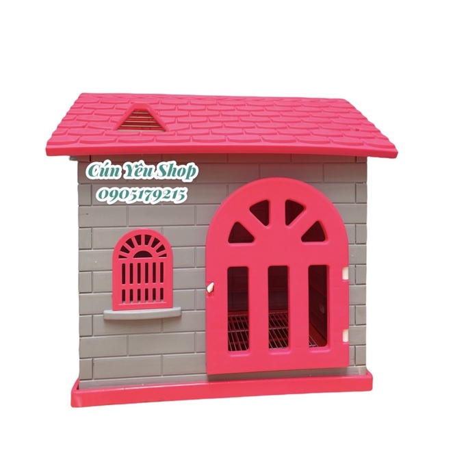 Nhà chuồng nhựa cao cấp cho chó mèo