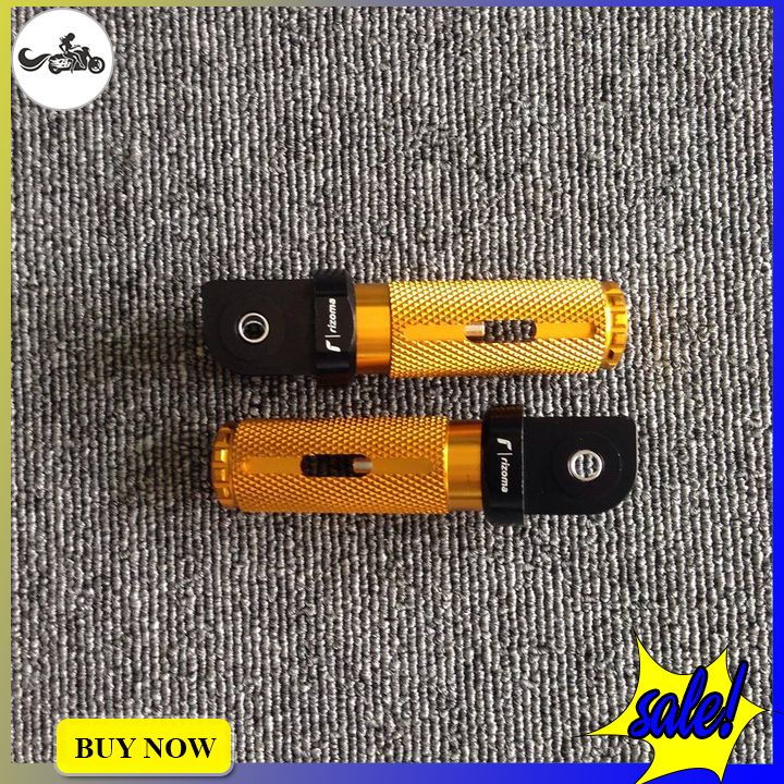 Gác chân sau xe máy nhôm CNC cho xe wave, sirius, ex150, winner x.. xe tay ga dùng để gác chân sau tiện lợi chắc chắn