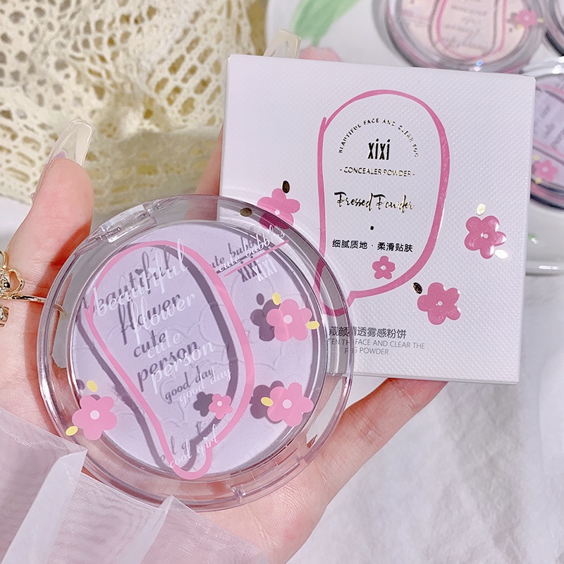 Phấn Phủ Dạng Nén XIXI Chống Thấm Nước Kiềm Dầu Lâu Trôi Làm Sáng Màu Da NO.D453