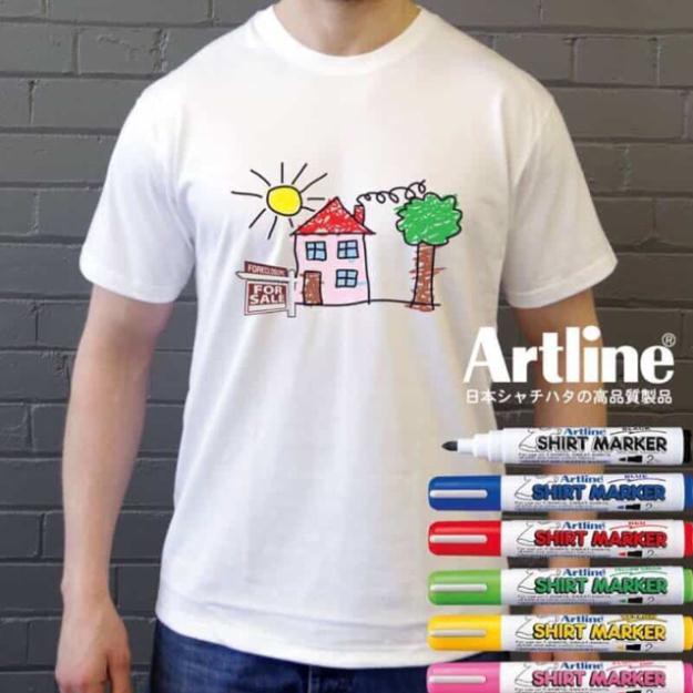 Bút vẽ lên áo Artline EKT-2 Shirt Marker – Japan / Bút vẽ lên vải Artline EKT-2