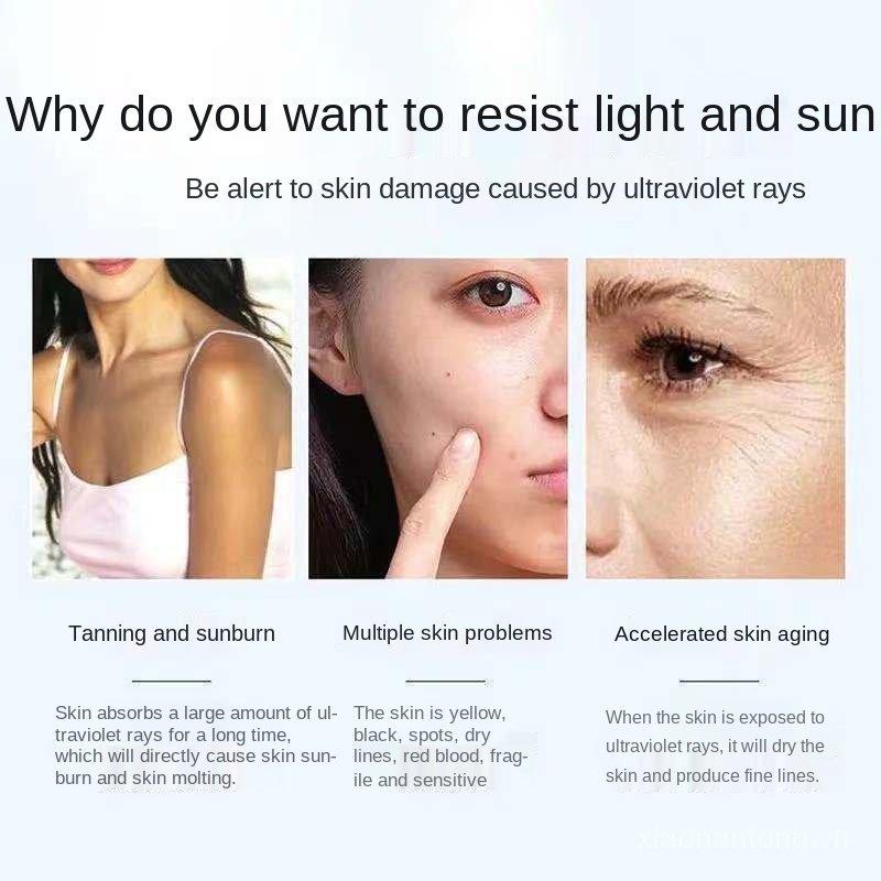 Kem Chống Nắng Uv Kans SPF50 PA+++ Hydrat Hóa Làm Trắng Da Chống Thấm Nước Và Mồ Hôi