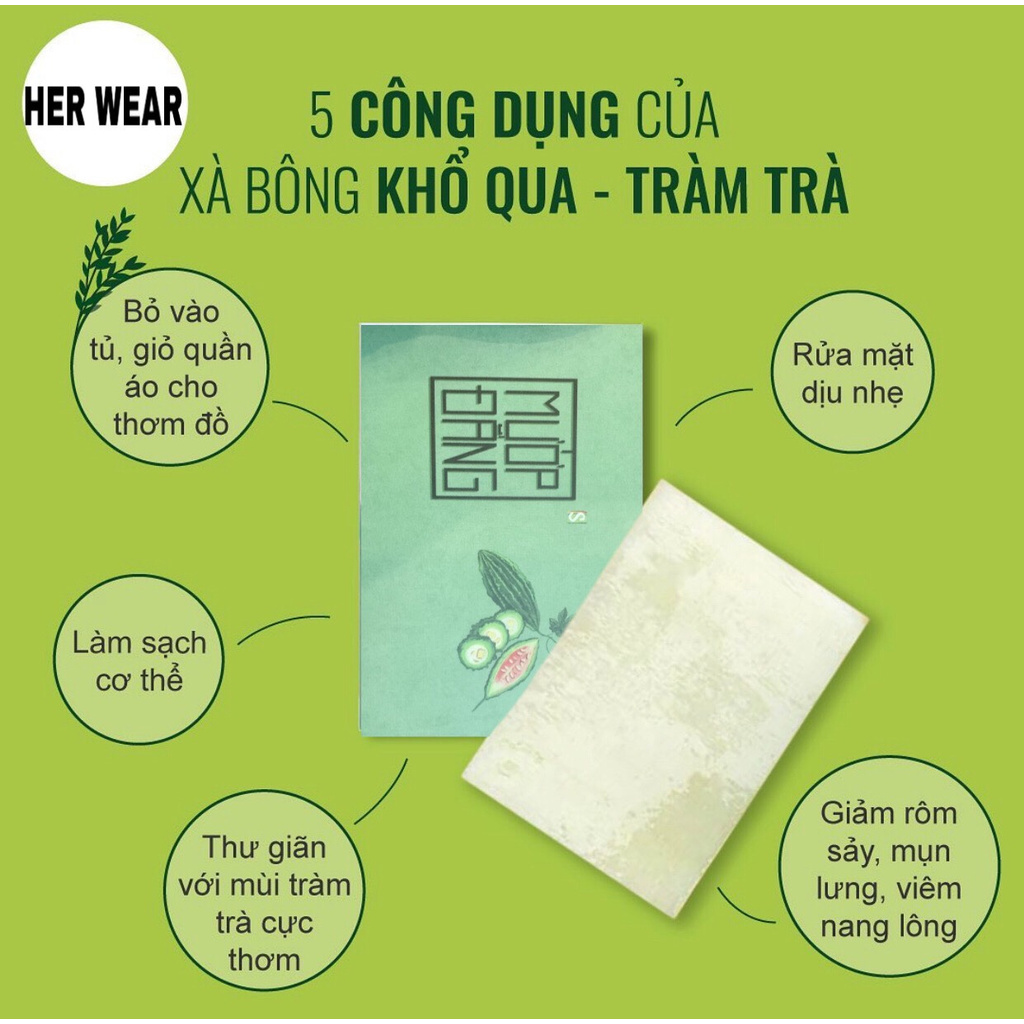 Xà Bông Nghệ Sả Chanh, Xà Bông Mướp Đắng và 10 vị xà bông sinh dược 100% thiên nhiên