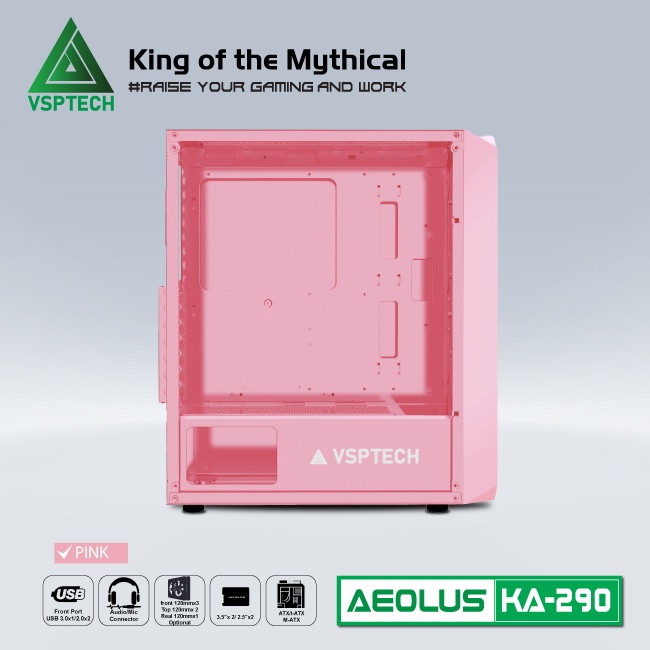 Vỏ Case KA290 PINK