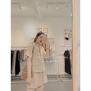 SET VEST NUDE VÀ QUẦN QUẦN SHORT