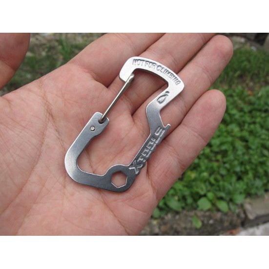 Móc khóa EDC Thép Không Gỉ - Màu Thép | BigBuy360 - bigbuy360.vn