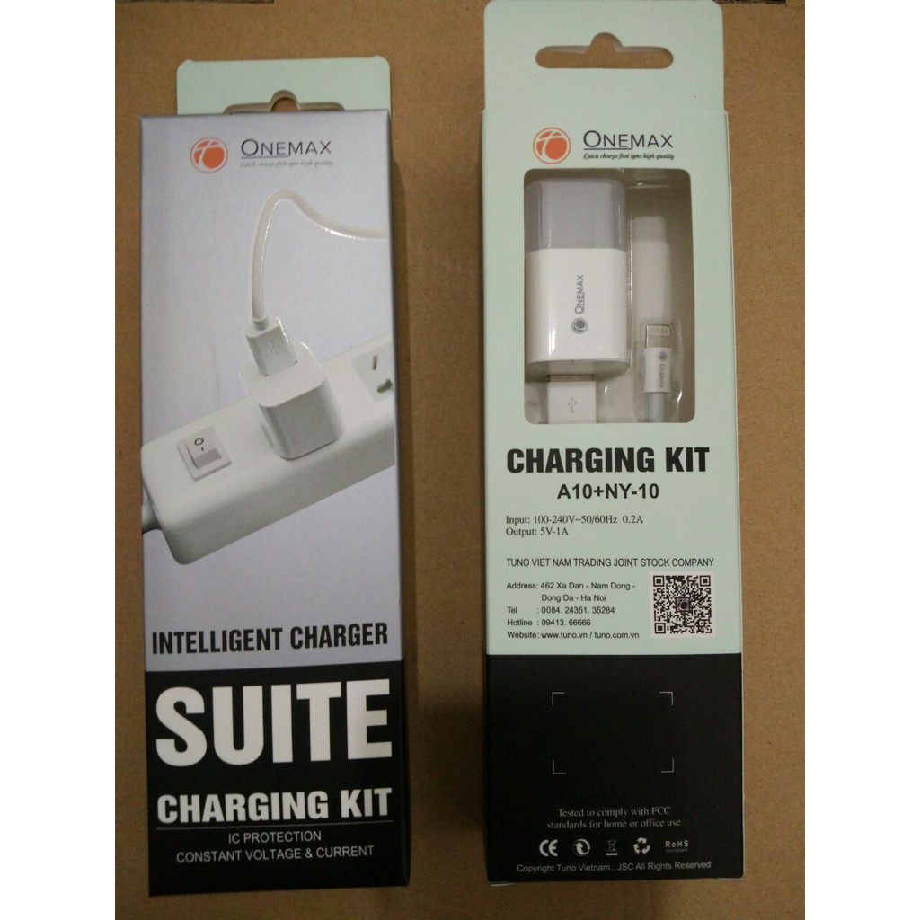 Sạc cáp iphone 7 Onemax
