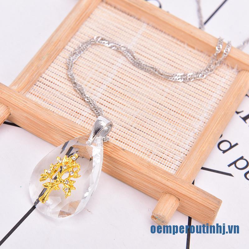 vòng cổ Mặt Chữ Thập Đính Đá Sapphire Thời Trang