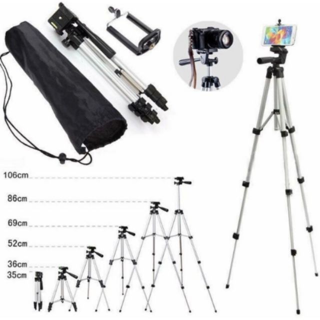 GIÁ ĐỠ MÁY ẢNH/ĐIỆN THOẠI TRIPOD TF 3110