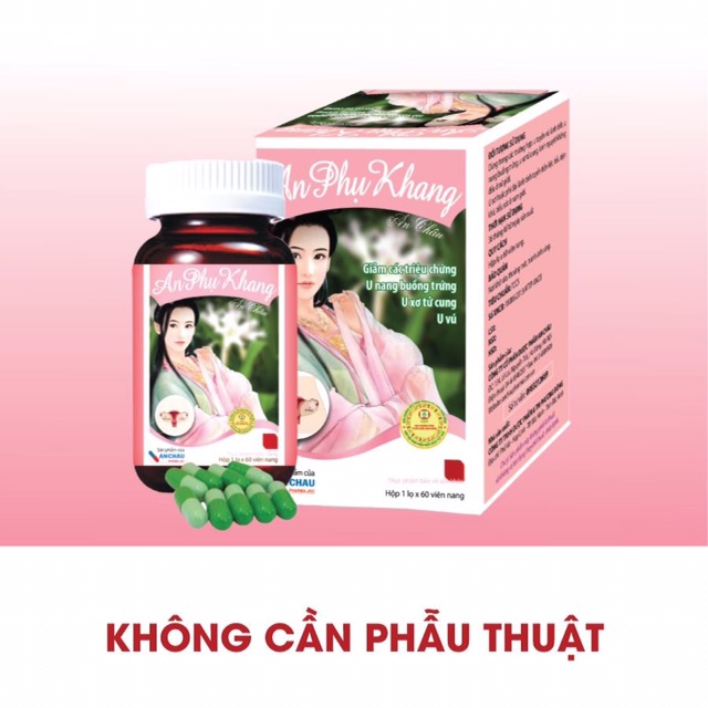 An phụ khang An Châu, hỗ trợ điều trị và phòng ngừa u nang buồng trứng, u xơ tử cung | BigBuy360 - bigbuy360.vn