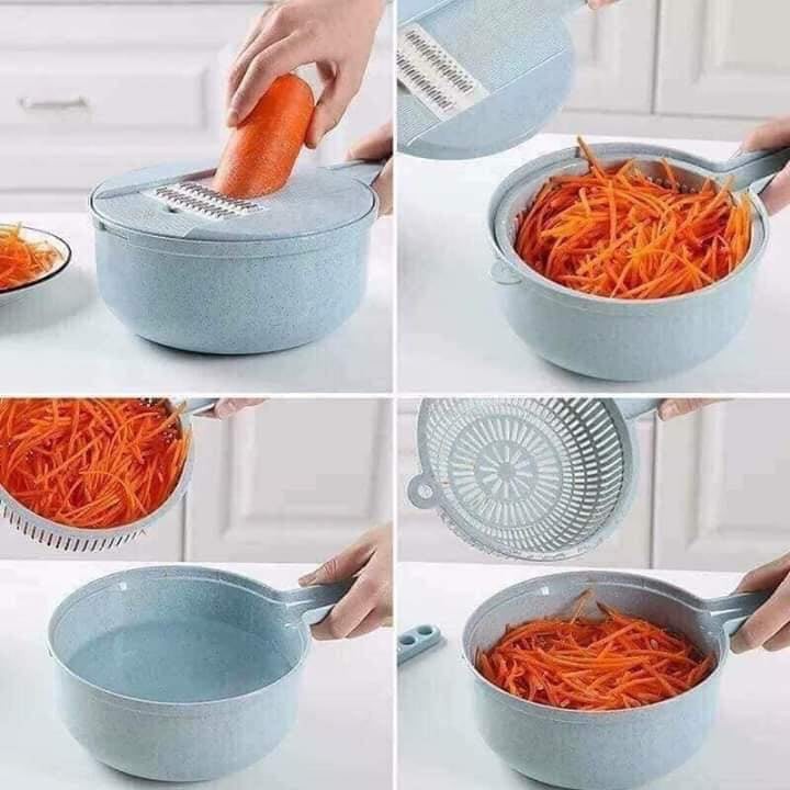 BỘ DỤNG CỤ NẠO THÁI RAU CỦ ĐA NĂNG - SIÊU TIỆN LỢI