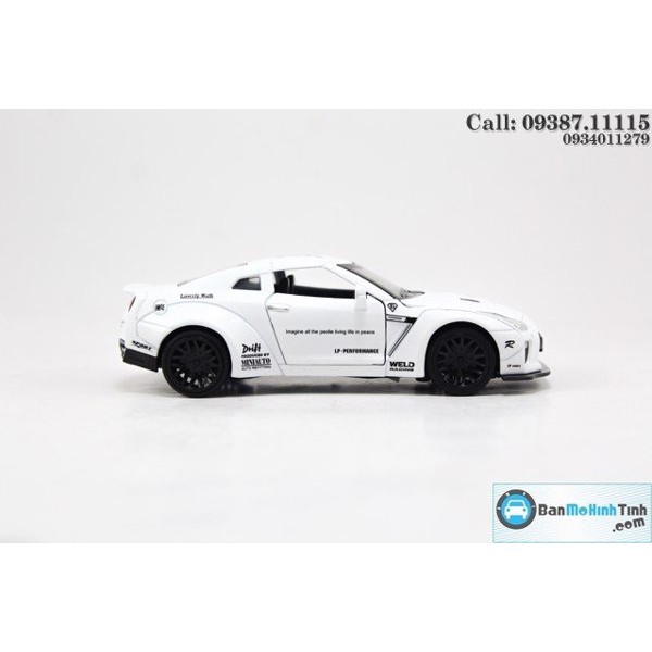 Mô hình xe thể thao Nissan GTR 1:32 Miniauto